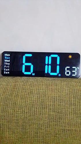 Amazon.co.jp: Gevvnss 目覚まし時計 デジタル時計 : ホーム＆キッチン